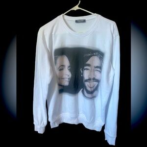 Aaliyah&Tupac Loving Mem Pullover​​​​​​​​